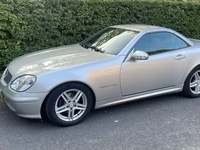 Gebraucht Mercedes SLK200 163 PS (119 kW) 2001 Silber Cabrio