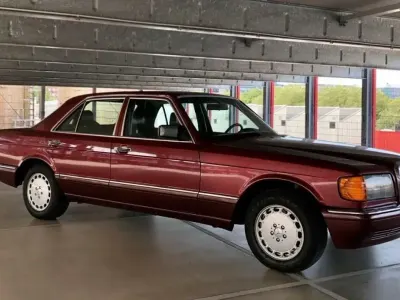 Gebraucht Mercedes 500 SE 252 PS (185 kW) 1990 Rot Limousine