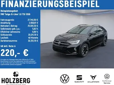 Neu VW Taigo R-line 116 PS (85 kW) 2026 Schwarz SUV