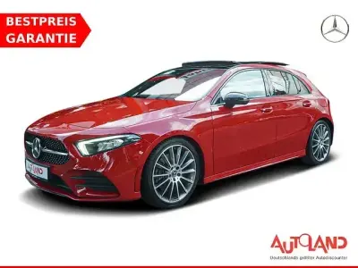 Gebraucht Mercedes A250 AMG line 224 PS (164 kW) 2018 Rot met Limousine