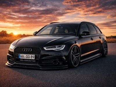 Schwarz Gebraucht 2015 Audi A6 Black Edition Kombi | 30.500 € (Teuer)