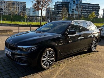 Gebraucht BMW 520 Sport Line 190 PS (139 kW) 2020 Schwarz Kombi
