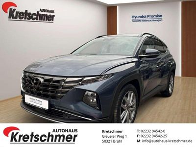 Teal blue / met Gebraucht 2021 Hyundai Tucson Trend SUV | 22.490 € (Fairer Preis)