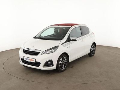 Gebraucht Peugeot 108 Top! Collection 72 PS (52 kW) 2019 Weiß Kleinwagen