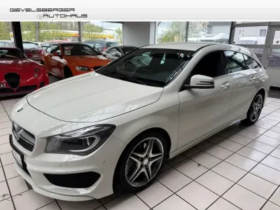 Gebraucht Mercedes CLA220 177 PS (130 kW) 2015 Calcitweiss/zirrusweiss Limousine