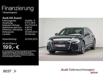 Gebraucht Audi A6 Sport 204 PS (150 kW) 2023 Mythosschwarz metallic (metallic) Kombi