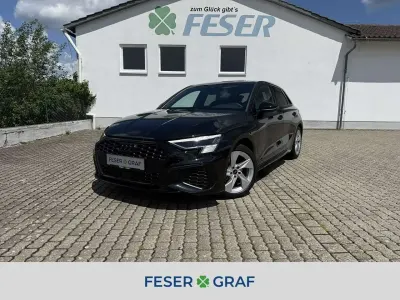 Gebraucht Audi A3 S-Line 110 PS (80 kW) 2024 Mythosschwarz metallic Limousine