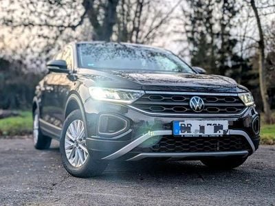 Gebraucht VW T-Roc 110 PS (80 kW) 2023 Schwarz SUV