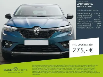 Brugt Renault Arkana Evolution 140 HK (102 kW) 2025 Blå SUV