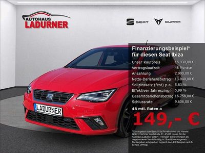Rot Gebraucht 2022 Seat Ibiza Black Edition Limousine | 16.930 € (Fairer Preis)