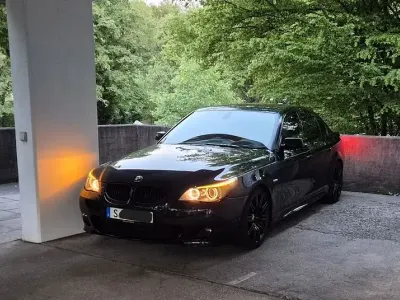 Gebraucht BMW 540 Sport Line 306 PS (225 kW) 2008 Schwarz Limousine
