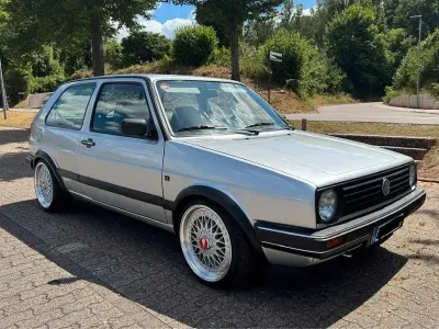 Gebraucht VW Golf II GTI 75 PS (55 kW) 1991 Silber Kleinwagen
