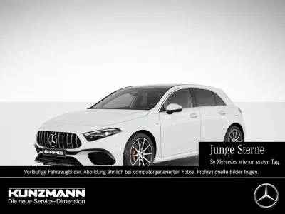 Gebraucht Mercedes A45 AMG AMG 421 PS (309 kW) 2023 Polarweiss Kleinwagen
