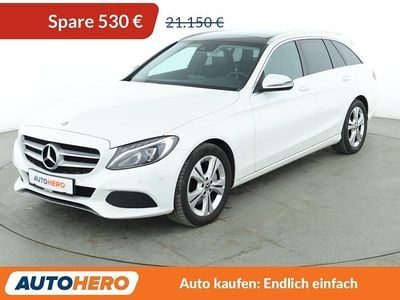 Weiß Gebraucht 2017 Mercedes C250 Avantgarde Kombi | 20.620 € (Guter Preis)