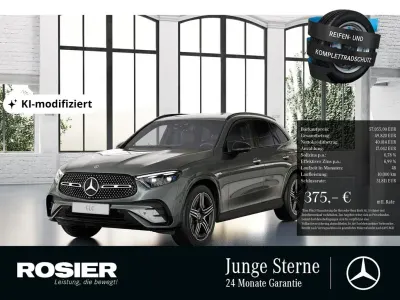 Gebraucht Mercedes GLC300 197 PS (144 kW) 2023 Grau / selenitgrau (metallic) SUV