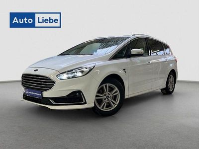Gebraucht Ford S-MAX Titanium 190 PS (139 kW) 2022 Weiß Van / Kleinbus