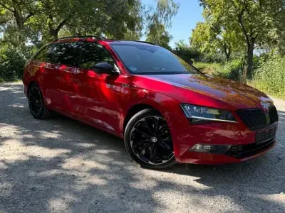 Gebraucht Skoda Superb SportLine 190 PS (139 kW) 2019 Rot Limousine