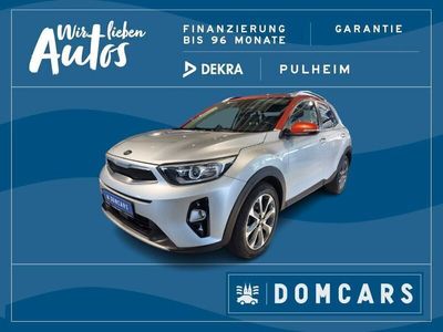 (a4s) seidensilber met./orange Gebraucht 2018 Kia Stonic Spirit SUV | 15.899 € (Fairer Preis)