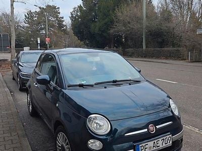 Gebraucht Fiat 500 Lounge 69 PS (50 kW) 2012 Blau Kleinwagen