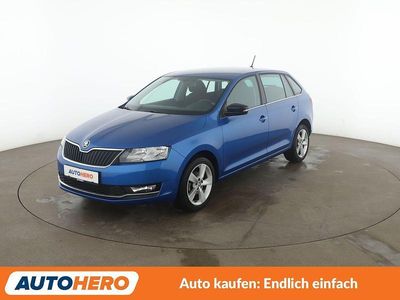 Gebraucht Skoda Rapid Style 95 PS (69 kW) 2019 Blau Kleinwagen