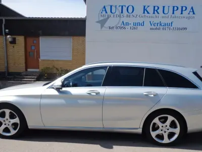 Usata Mercedes C220 Avantgarde 170 CV (125 kW) 2016 Argento Station wagon