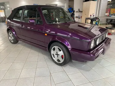 Brugt VW Golf Cabriolet 98 HK (72 kW) 1995 Lilla Cabriolet