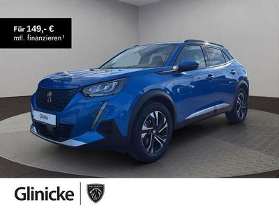 Gebraucht Peugeot e-2008 Allure 100 kW (136 PS) 2022 Blau SUV