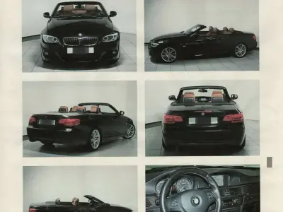 Gebraucht BMW 325 Cabriolet Performance 218 PS (160 kW) 2010 Schwarz Cabrio