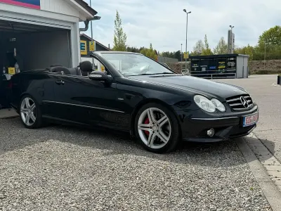 Gebraucht Mercedes CLK320 AMG 224 PS (164 kW) 2009 Schwarz Cabrio