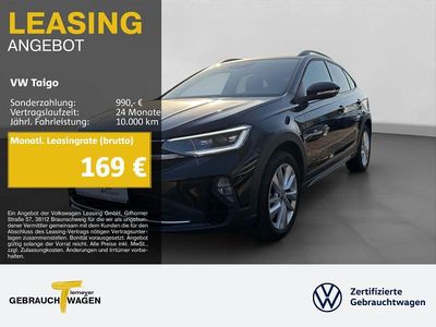 Gebraucht VW Taigo Move 150 PS (110 kW) 2024 Schwarz SUV