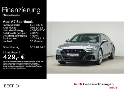 Gebraucht Audi A7 Sportback S-Line 265 PS (194 kW) 2024 Daytonagrau perleffekt Kleinwagen