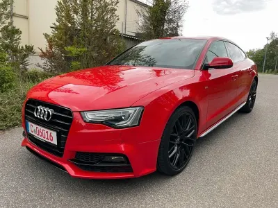 Gebraucht Audi A5 Sportback S-Line 177 PS (130 kW) 2015 Rot Kleinwagen