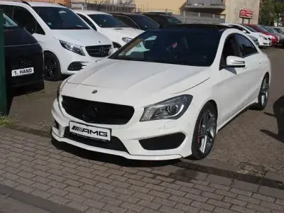 Gebraucht Mercedes CLA45 AMG AMG Edition 1 360 PS (264 kW) 2015 Calcitweiss/zirrusweiss Coupé