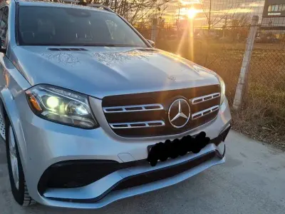 Brugt Mercedes GLS450 367 HK (269 kW) 2017 Sølv SUV