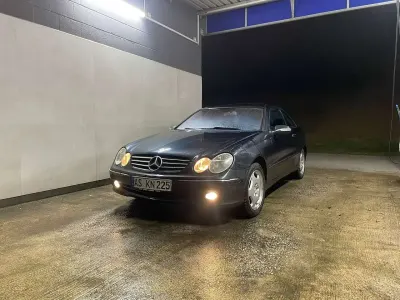 Brugt Mercedes CLK200 Avantgarde 163 HK (119 kW) 2004 Sort Coupe