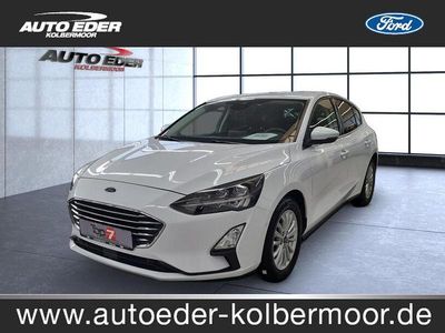 Gebraucht Ford Focus Titanium 125 PS (91 kW) 2022 Weiß Limousine