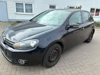 Brugt VW Golf VI Style 105 HK (77 kW) 2011 Blå Hatchback