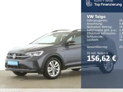 Käytetty VW Taigo Goal 116 HP (85 kW) 2025 Musta Katumaasturi