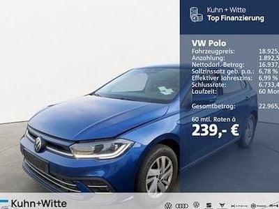 Gebraucht VW Polo Style 95 PS (69 kW) 2023 Blau Kleinwagen