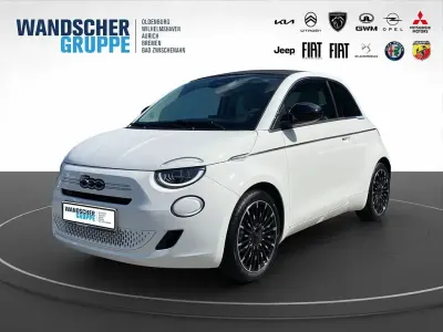 Neu Fiat 500 La Prima 65 PS (47 kW) 2026 Weißbraun Cabrio