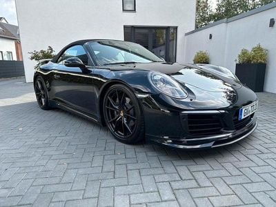 Usata Porsche 991 382 CV (280 kW) 2017 Nero Cabrio