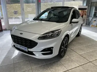 Gebraucht Ford Kuga ST-Line X 224 PS (164 kW) 2022 Frozen white (weiss) SUV