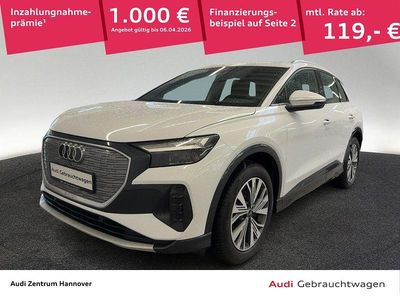 Gebraucht Audi Q4 e-tron Basis 150 kW (204 PS) 2022 Weiß SUV