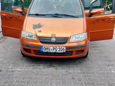 Gebraucht Fiat Idea 70 PS (51 kW) 2003 Orange Van / Kleinbus