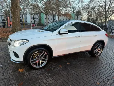 Usata Mercedes GLE400 333 CV (244 kW) 2017 Bianco Coupé