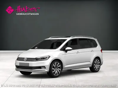 Gebraucht VW Touran Comfortline 150 PS (110 kW) 2017 Weiß Van / Kleinbus