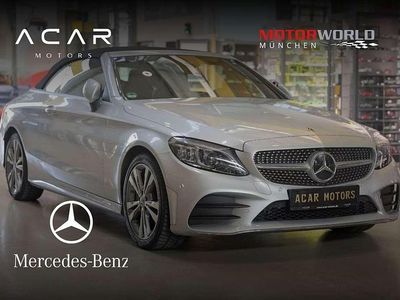 Gebraucht Mercedes C200 AMG 184 PS (135 kW) 2022 Silber Cabrio