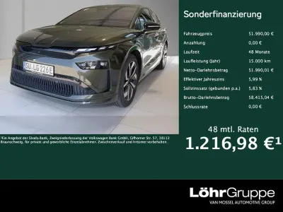Gebraucht Skoda Enyaq iV SportLine 210 kW (286 PS) 2026 Olibogrün metallic SUV