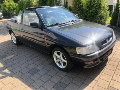 Gebraucht Ford Escort Cabriolet 90 PS (66 kW) 1994 Schwarz Cabrio