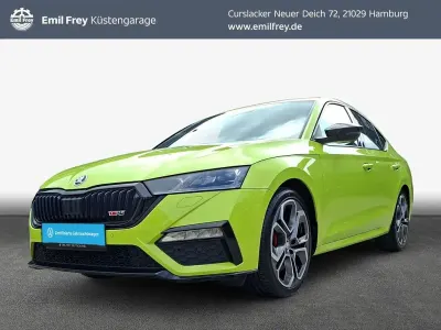 Gebraucht Skoda Octavia RS 245 PS (180 kW) 2023 Mambagrün Kombi